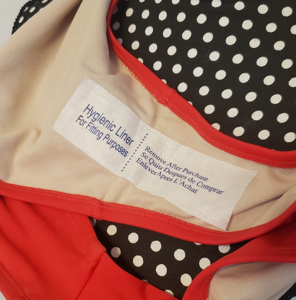 Kona Sol Red Bathing Suit Bottom - Picture 4 of 11